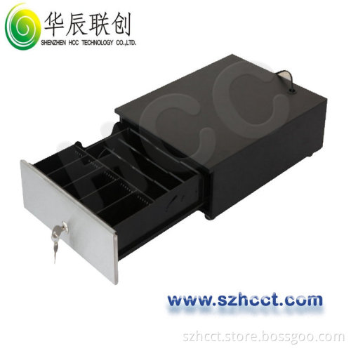 Interface Optional Costeffective Dark Cash Drawer with 3 Position Key Lock
